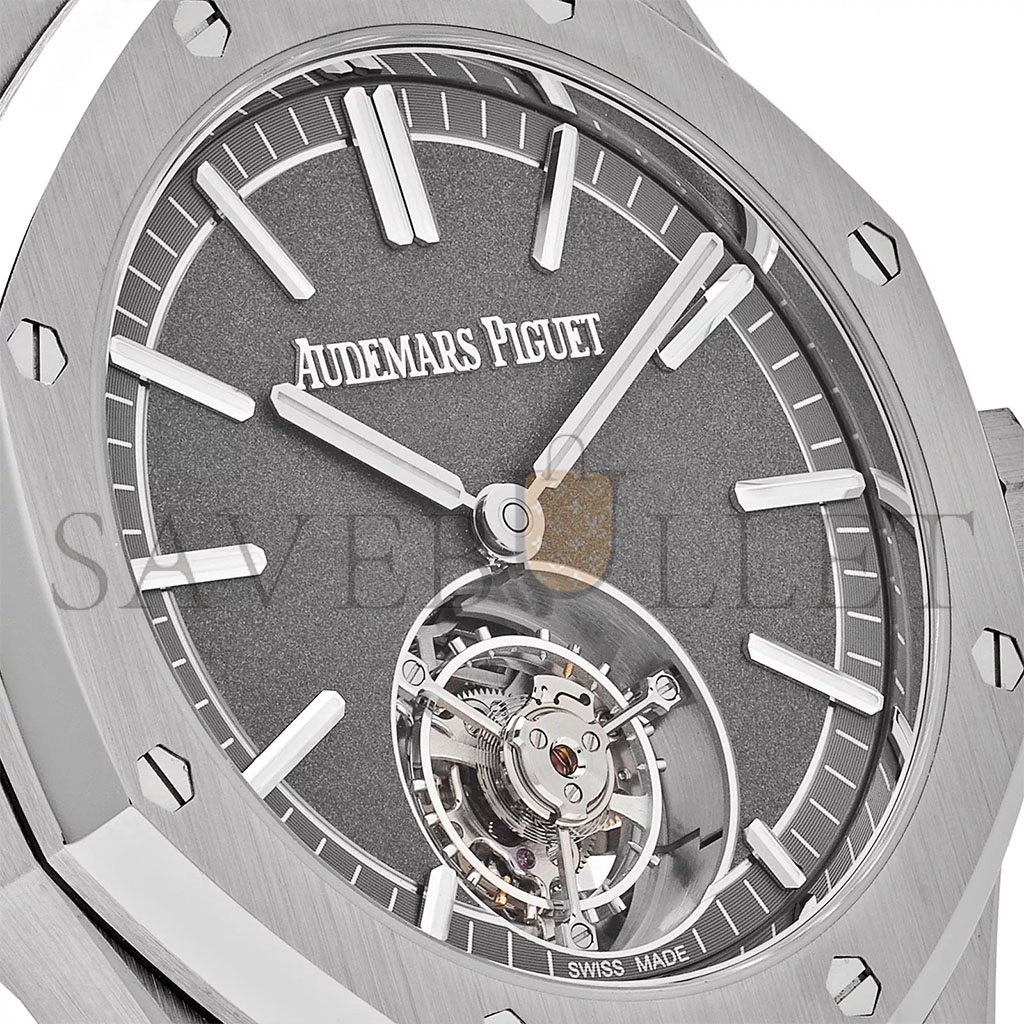 audemars P*g*et royal oak selfwinding flying tourbillon watch 26530ti.oo.1220ti.01